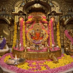 Buy Shri Siddhi Vinayak Ganapati maharaj Wallpaper Online at Low Prices in India Amazonin